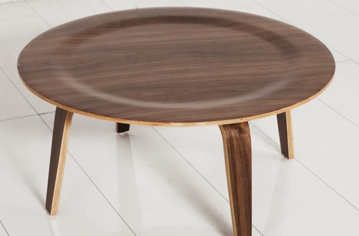 Eames Style Walnut Coffee Table